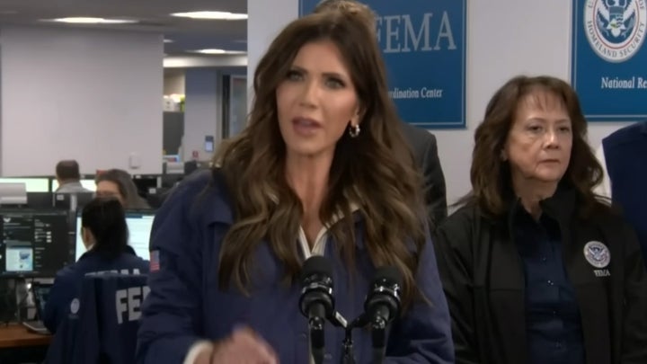 Department of Homeland Security Secretary Kristi Noem skirted around answering a reporter's question about the murder of 37-year-old Alex Pretti at the hands of ICE agents during a press conference on Saturday.