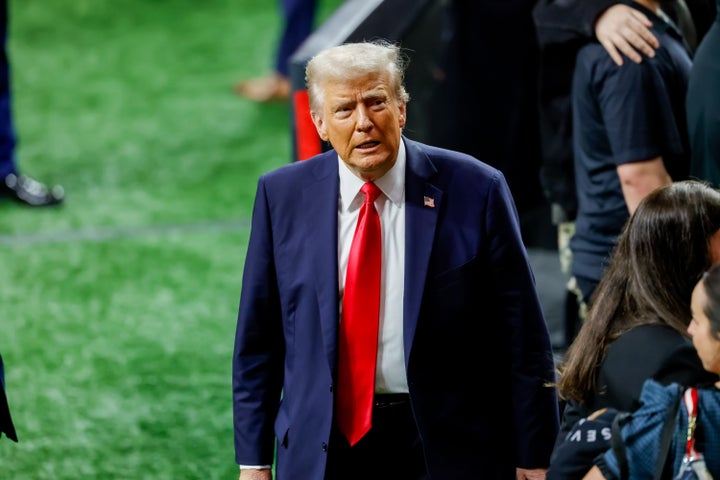 President Trump attended Super Bowl LIX between the Philadelphia Eagles and the Kansas City Chiefs in 2025. 