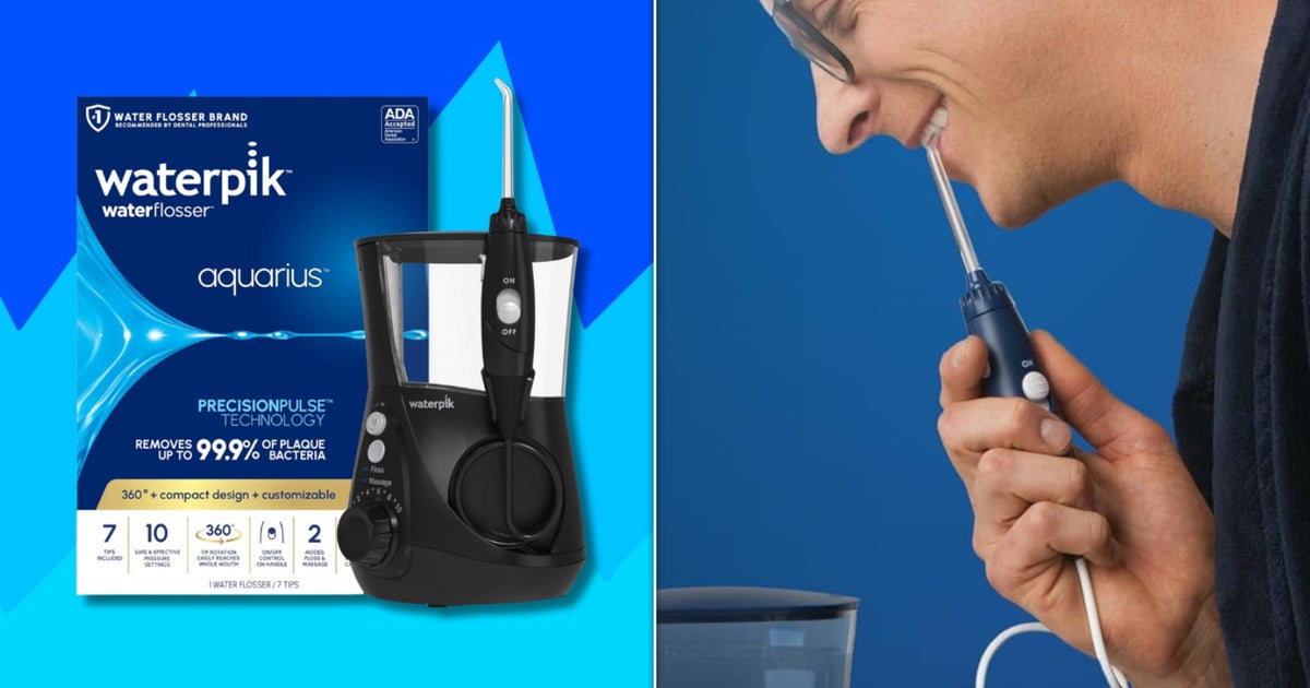 The Popular Waterpik Aquarius Water Flosser Is 40% Off On Amazon