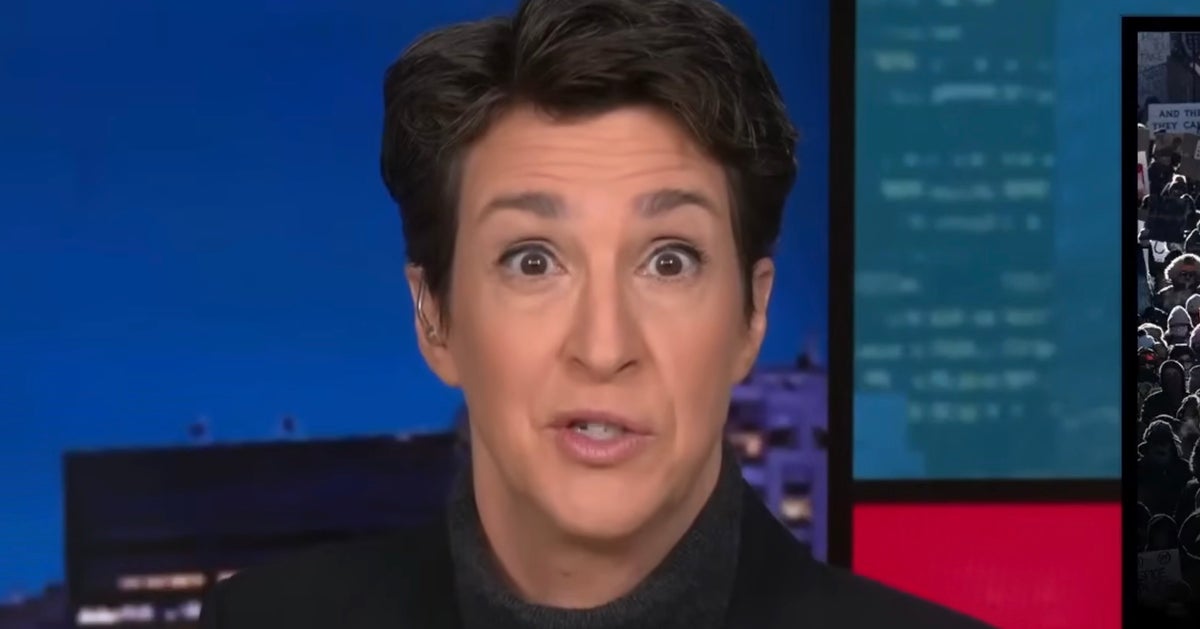 Rachel Maddow Welcomes GOP Backlash To Fatal ICE Raids: 'This Is Called Political Change'