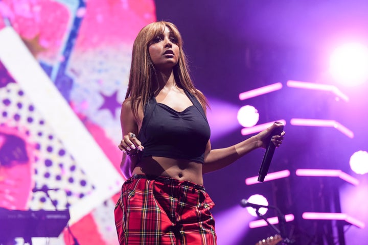 PinkPantheress at Glastonbury over the summer