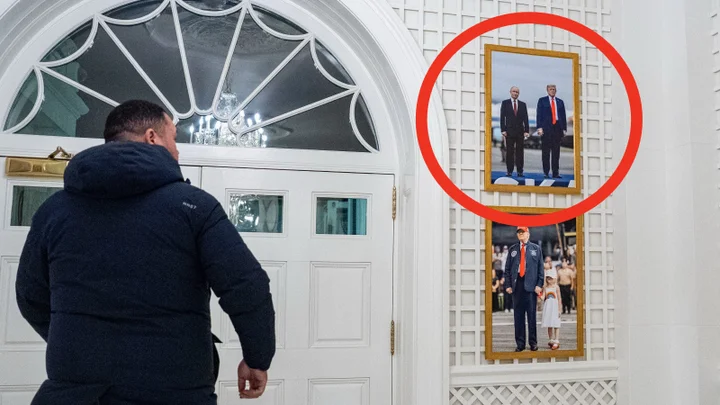 Photo of Putin in WH