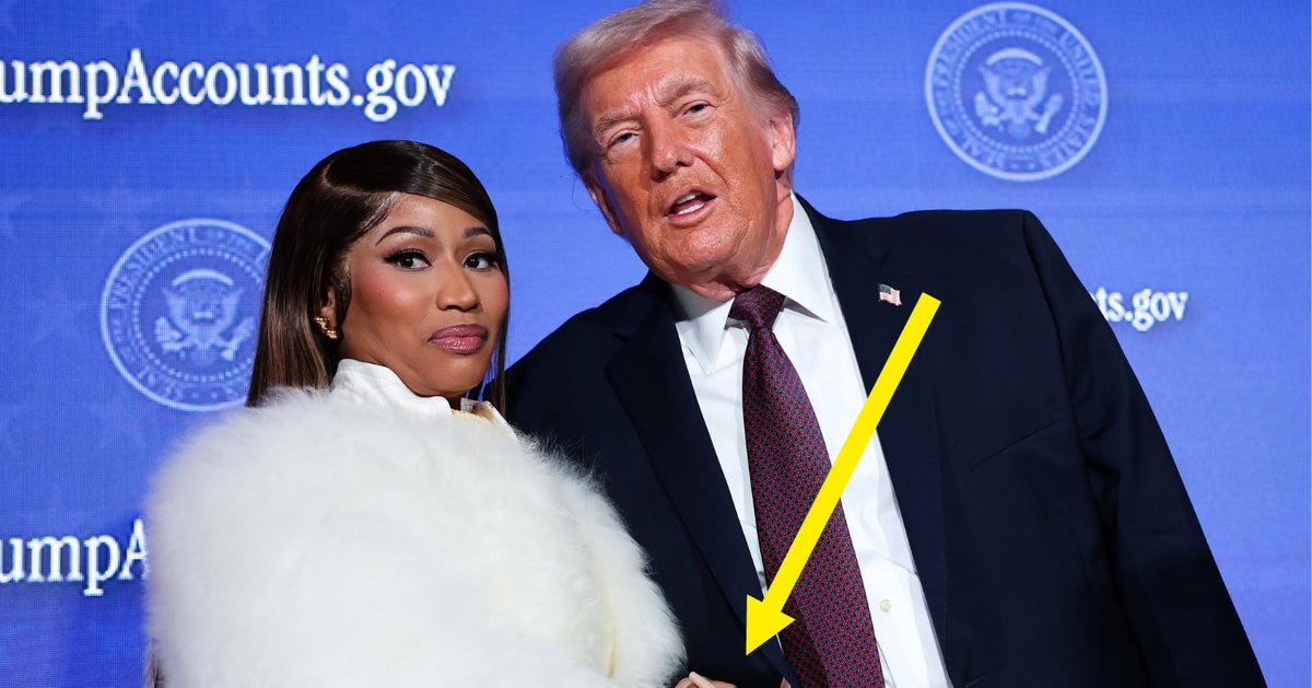 1 Photo Of Trump And Nicki Minaj Is So Creepy, People Are Joking To Fend Off Nightmares