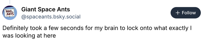 Screenshot @spaceants.bsky.social via Bluesky