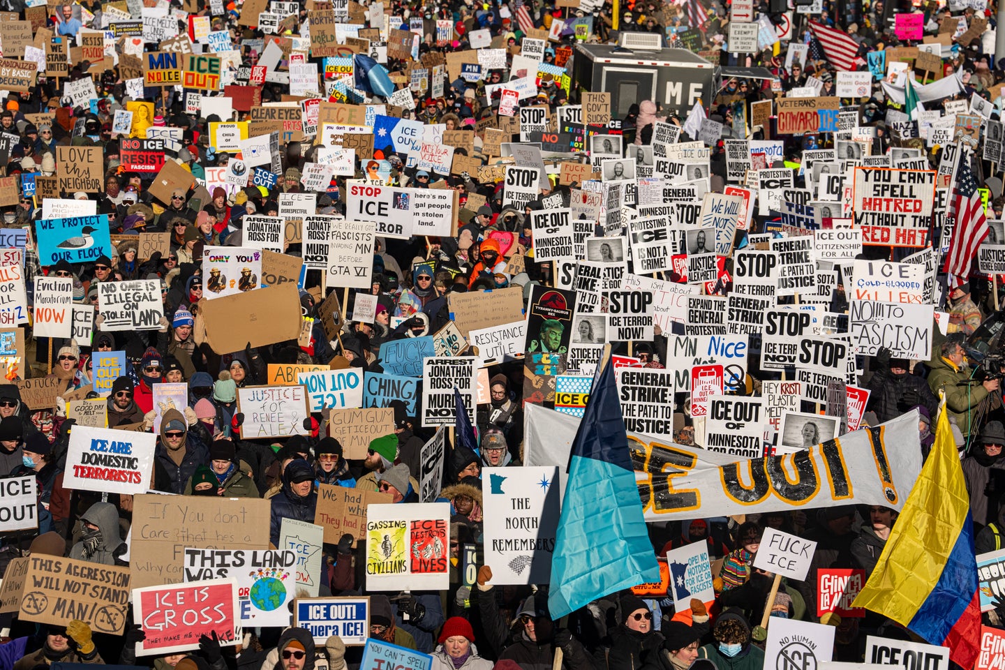 Ice Rally Protest Photos Of Massive Anti-ICE Protests Nationwide | HuffPost Latest News