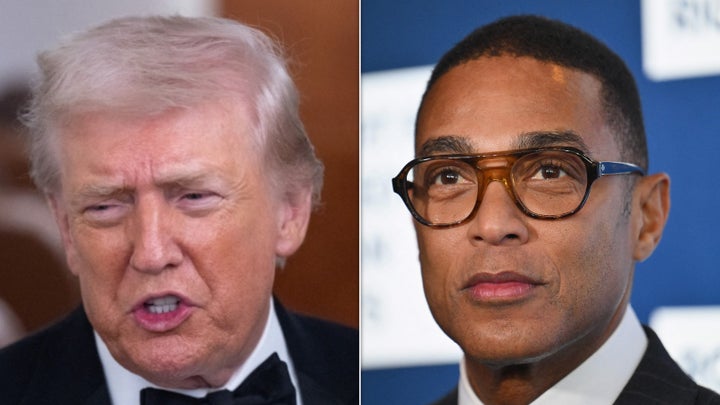 President Donald Trump and independent journalist Don Lemon.