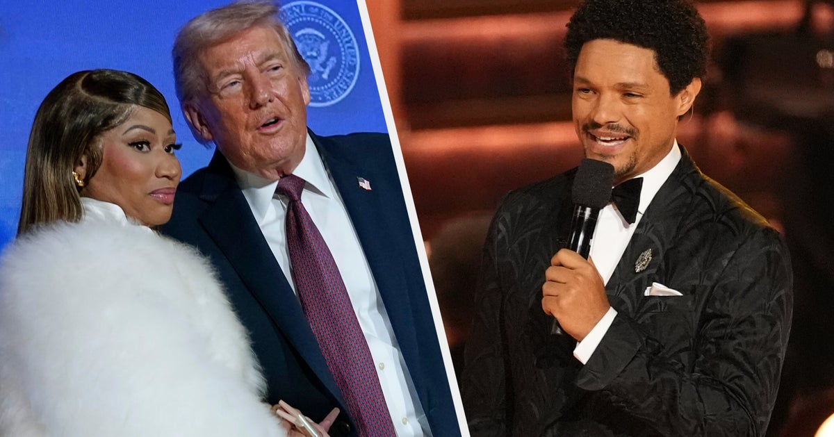 Grammys Host Trevor Noah Shades Nicki Minaj And Donald Trump In Opening Monologue