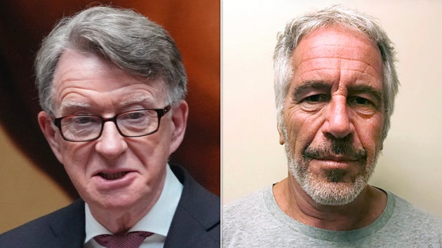 Peter Mandelson and Jeffrey Epstein
