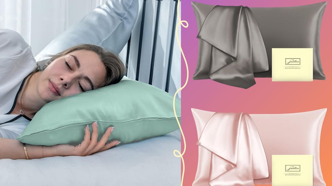 The 'Luxurious' Silk Pillowcase That Saved My Curly Hair Is Only $13 At ...