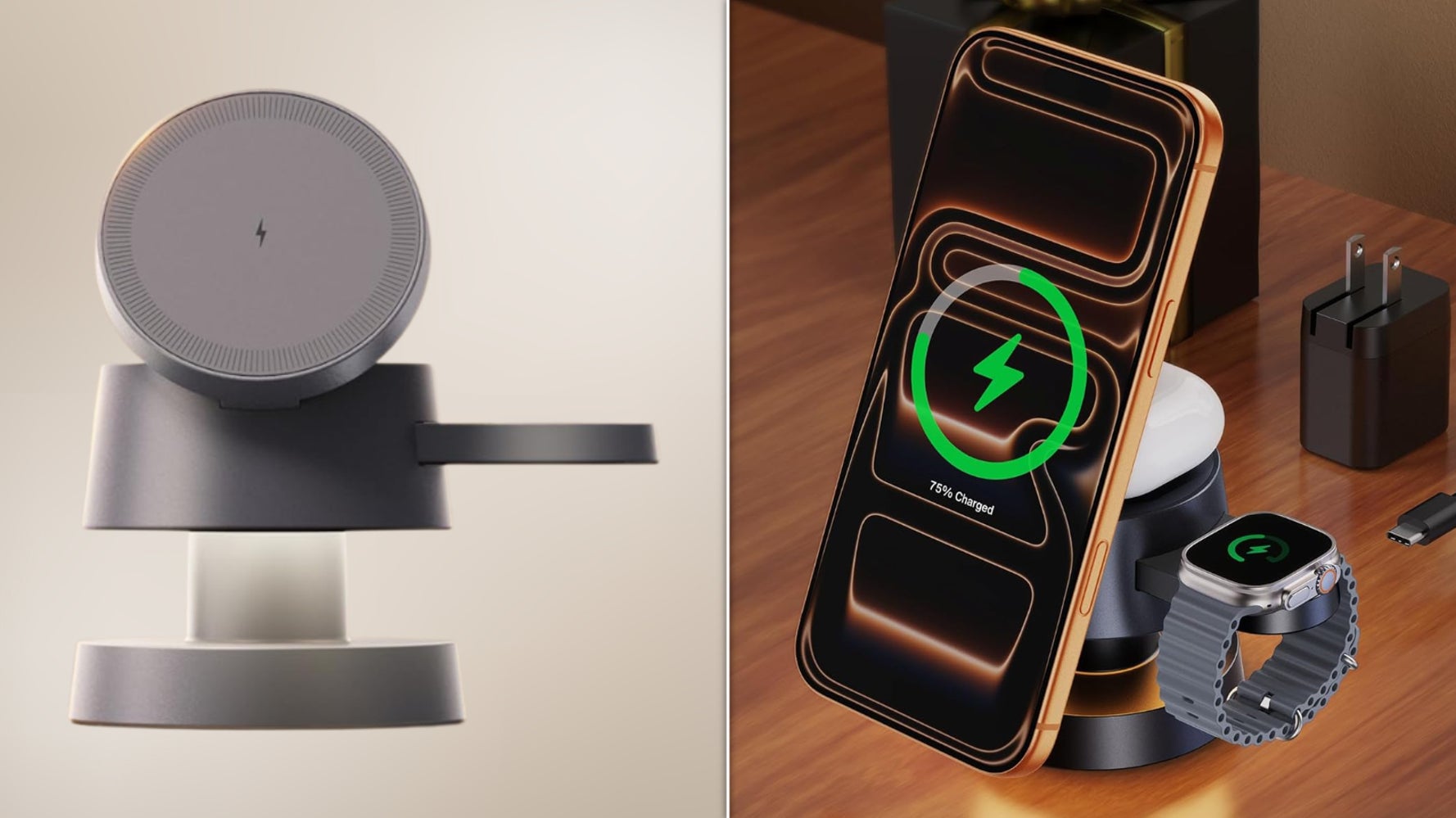 Amazon's All-in-One Apple Charger with Nightlight Now 40% Off