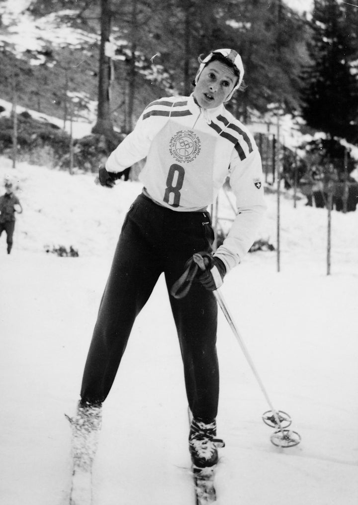 Swiss skier Madeleine Berthod.