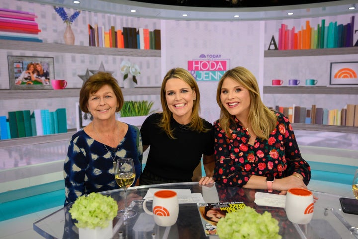 Here's what investigators allegedly found in Nancy Guthrie's home to raise concerns 2 Savannah Guthrie, center, with her mother Nancy and Jenna Bush Hager in 2019.