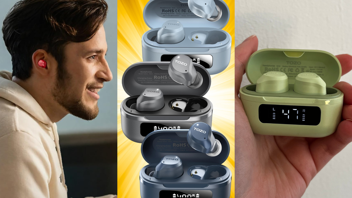 I Tried Tozo NC9 Earbuds That Reviewers Compare To AirPods - HuffPost by Shopping Writer For Huffpost