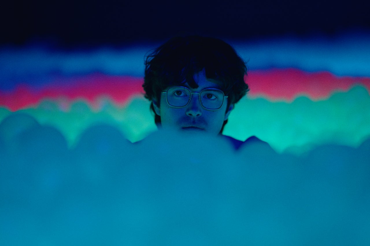 James Sweeney as Dennis in Twinless, which he also directed and wrote