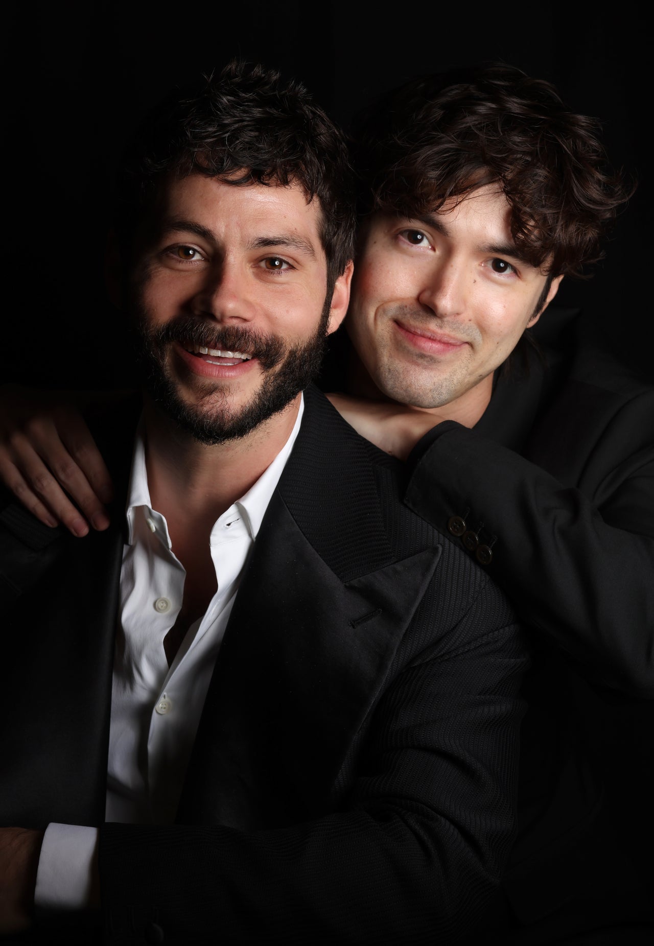 Dylan O'Brien and James Sweeney pictured at the Astra Film Awards earlier this year