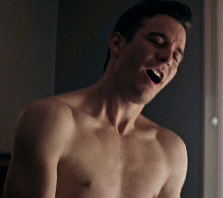 Luke Thompson in one of Kiss Me First's more racy scenes