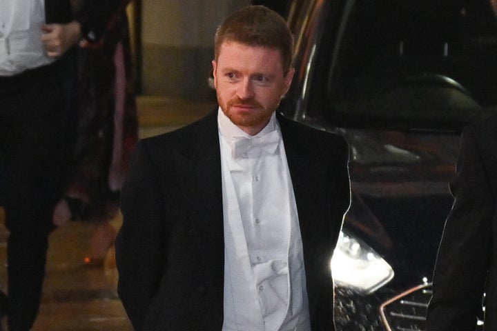 Morgan McSweeney, UK Prime Minister Keir Starmer's chief of staff, arrives at the Lord Mayor's Banquet at the Guildhall in London, on Dec. 1, 2025. McSweeney quit his position on Feb. 8, 2026, over his advising Starmer to appoint Peter Mandelson as UK ambassador to the U.S. despite his recently revealed ties to the late convicted sex offender Jeffrey Epstein.