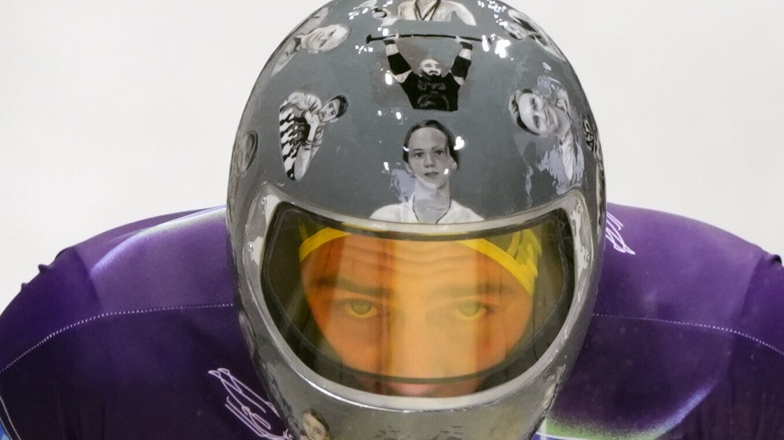 Ukrainian Olympian Says IOC Banned Helmet Picturing Those Killed In Russian Invasion