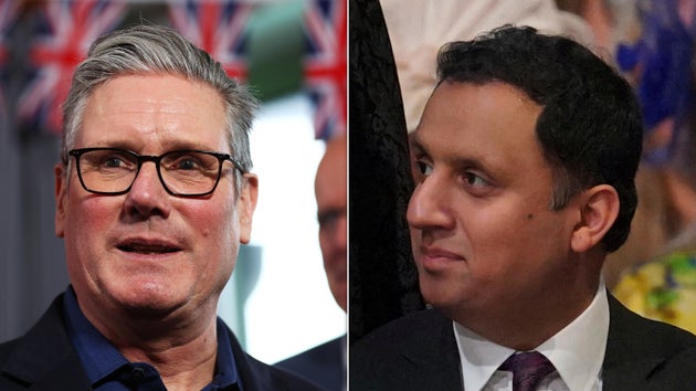 Keir Starmer and Anas Sarwar