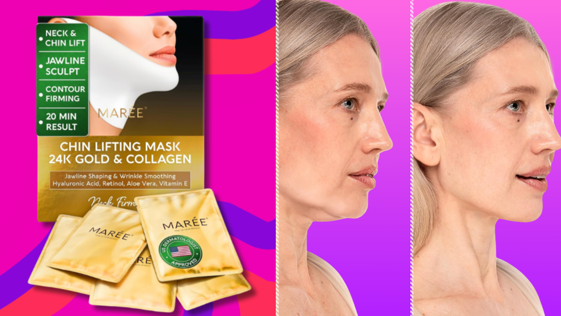 On-Sale Maree Chin Masks Smooth Your Neck Wrinkles - HuffPost by Staff Writer