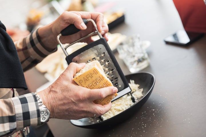 Parmesan contains less than 0 grams of lactose per 1-ounce serving.