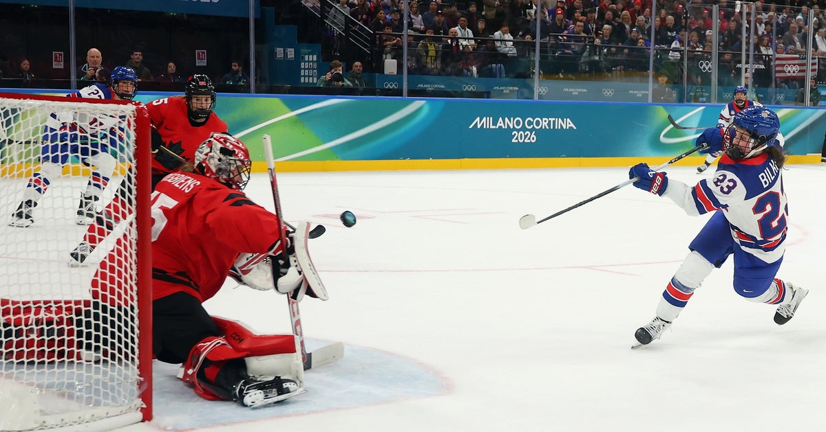 Team USA Crushes Canada, Remains Undefeated In 5-0 Blowout At Winter Olympics - HuffPost by Amy Tennery, Giulio Piovaccari