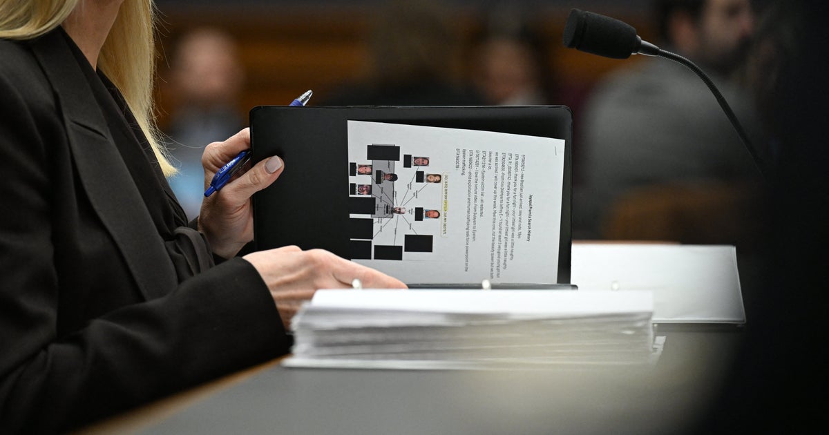 A Page From Pam Bondi’s Binder On Jeffrey Epstein Appears To Show Surveillance Of Lawmakers