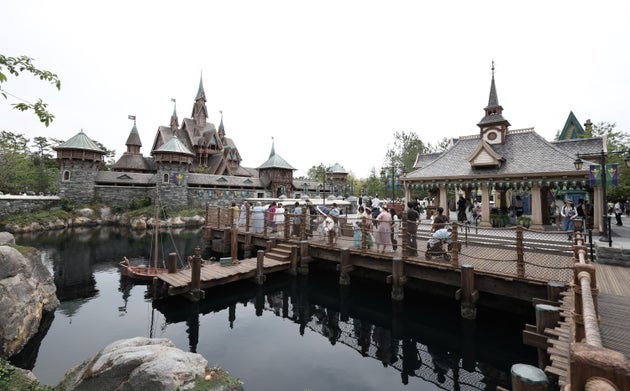 東京ディズニーシー内ファンタジースプリングスにある「アナと雪の女王」エリア