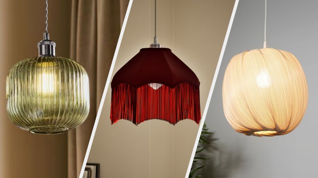 Give your big light an upgrade with these stunning lampshades.