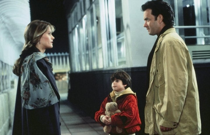 Meg Ryan, Ross Malinger and Tom Hanks in Sleepless In Seattle