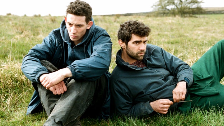 Josh O'Connor and Alec Secăreanu in God's Own Country