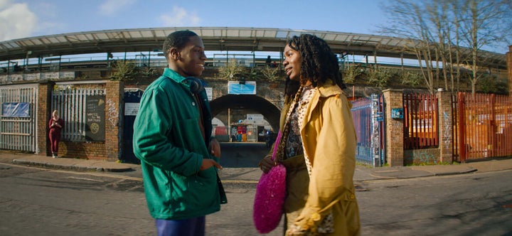 David Jonsson and Vivian Oparah in Rye Lane