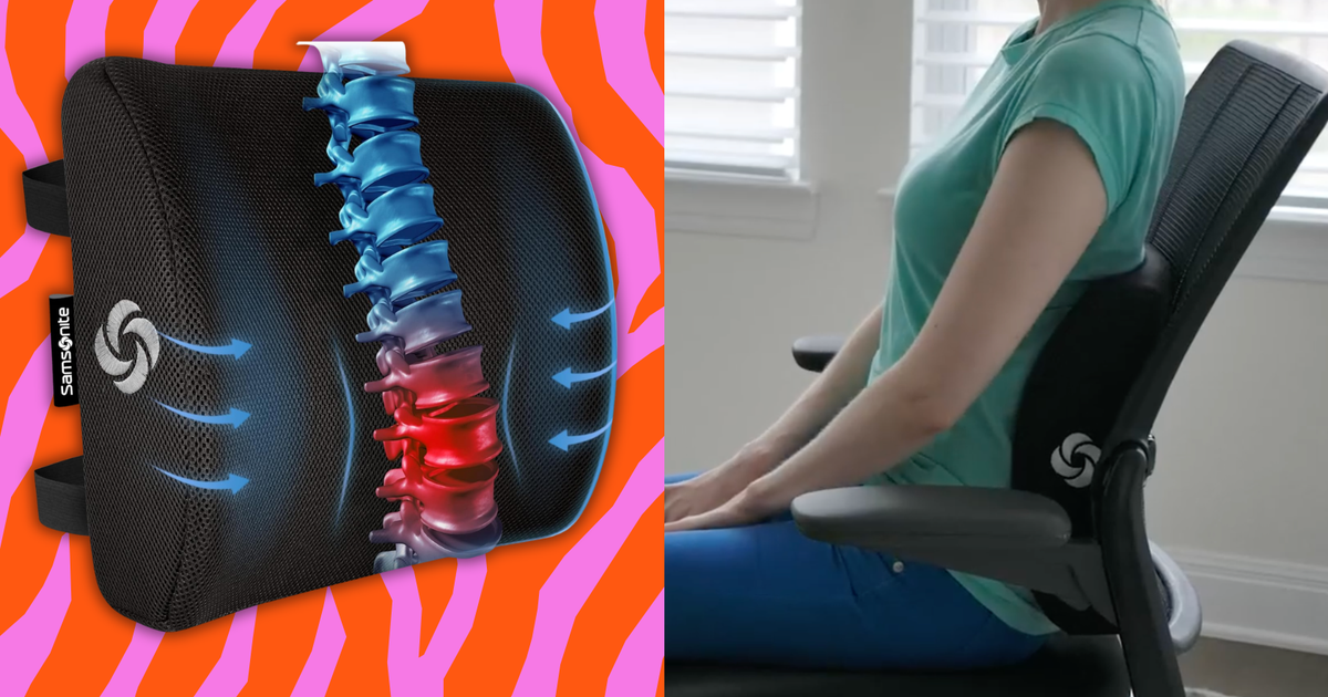 This Support Pillow Left One Reviewer With 'NO Pain' — Even After Back And Neck Surgery