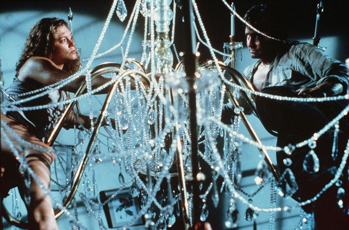 Kathleen Turner and Michael Douglas in The War Of The Roses