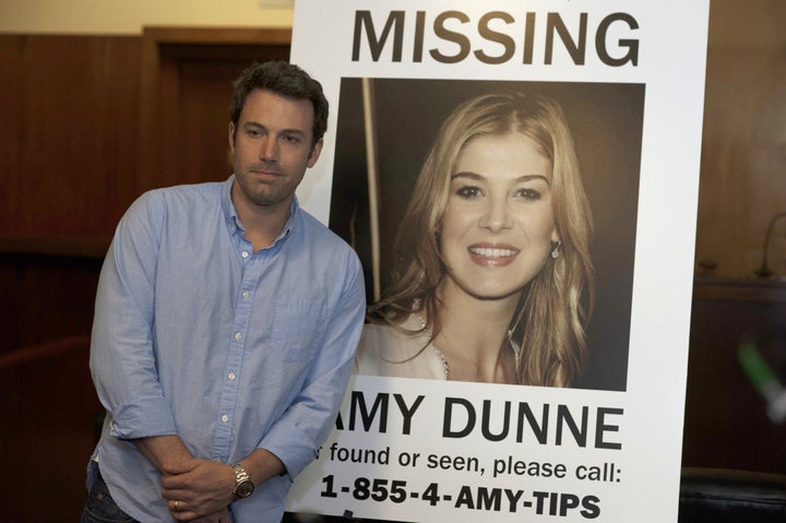 Ben Affleck and Rosamund Pike as seen in Gone Girl