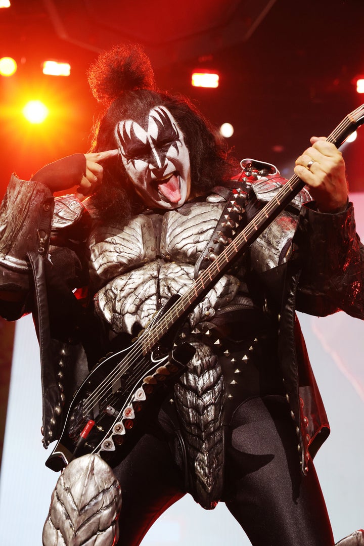 KISS Star Defends Ghetto's Rap Comment at Rock & Roll Hall of Fame 1 Gene Simmons of KISS performs at Madison Square Garden in New York City on December 2, 2023.