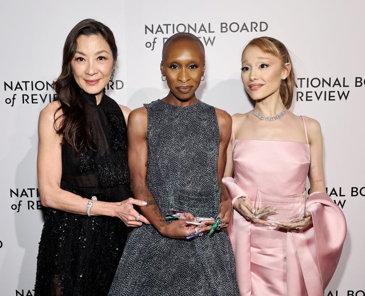 Wicked: For Good Star Reacts to Oscars Snub: I'm Shocked! 1 Michelle Yeoh, left, with her