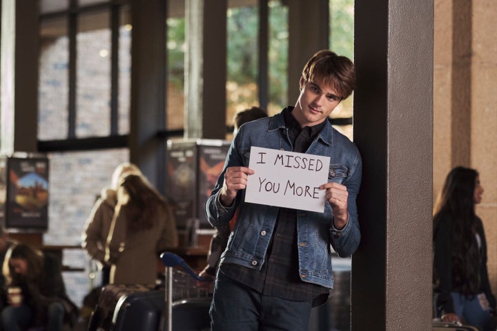 Jacob Elordi in the second Kissing Booth movie