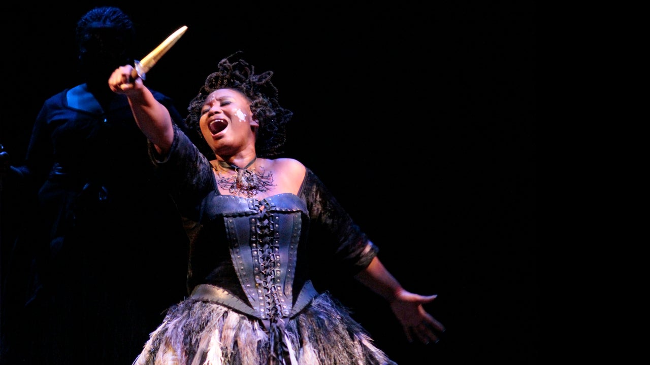 Pauline Malefane performing in The Magic Flute in 2014