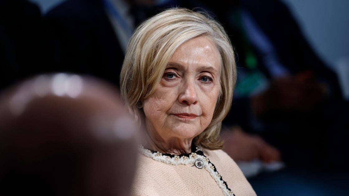 Hillary Clinton Fumes As She's Teased About Trump Rant At High-Profile Panel