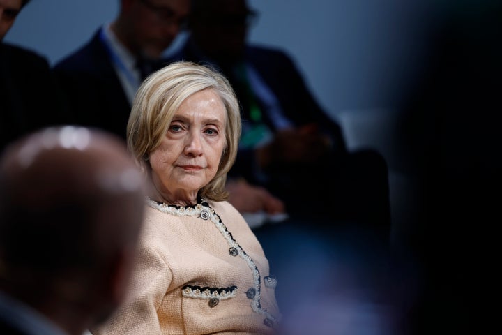 Hillary Clinton got into a heated back-and-forth with Czech politician Petr Macinka during a panel at the Munich Security Conference in Germany on Saturday.