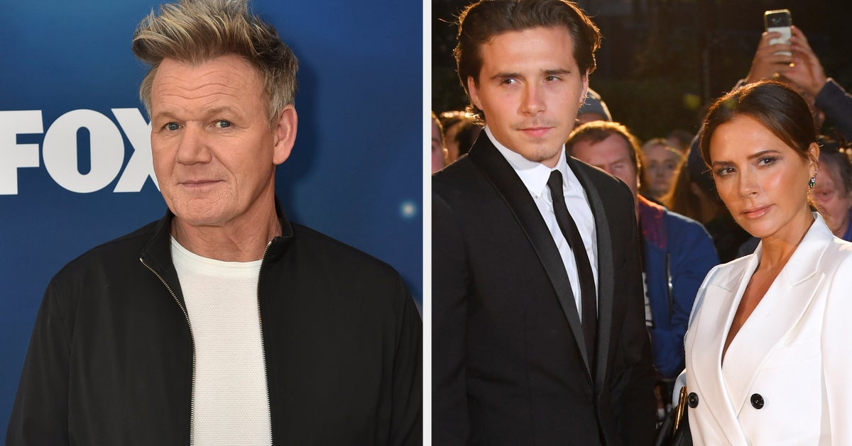 Gordon Ramsay Reacts To Beckham Family Wedding Dance Floor Claims