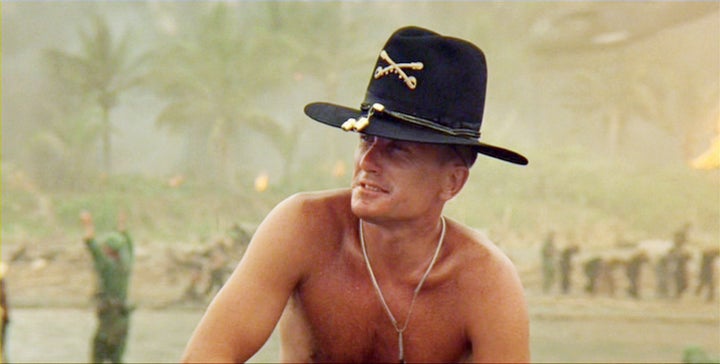 Lieutenant Colonel Kilgore, played by Robert Duvall, remembers napalm in Frank Coppola's 1979 film. 