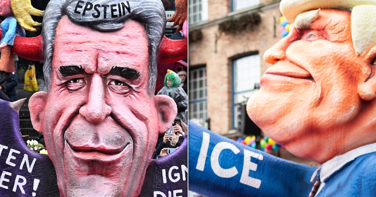 Donald Trump And Epstein Get The Carnival Treatment In Germany. And It’s Brutal.