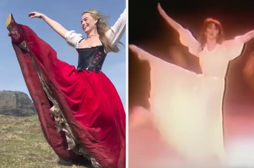 Margot Robbie Nails Kate Bush's Wuthering Heights Choreo In  Behind-The-Scenes Clip | HuffPost UK Entertainment