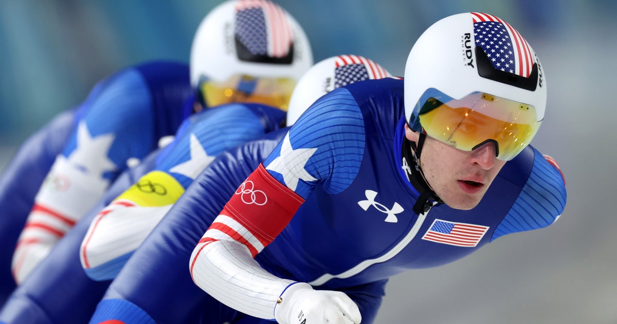 U.S. Speedskating Team Pursuit Race Doesn't Go As Planned