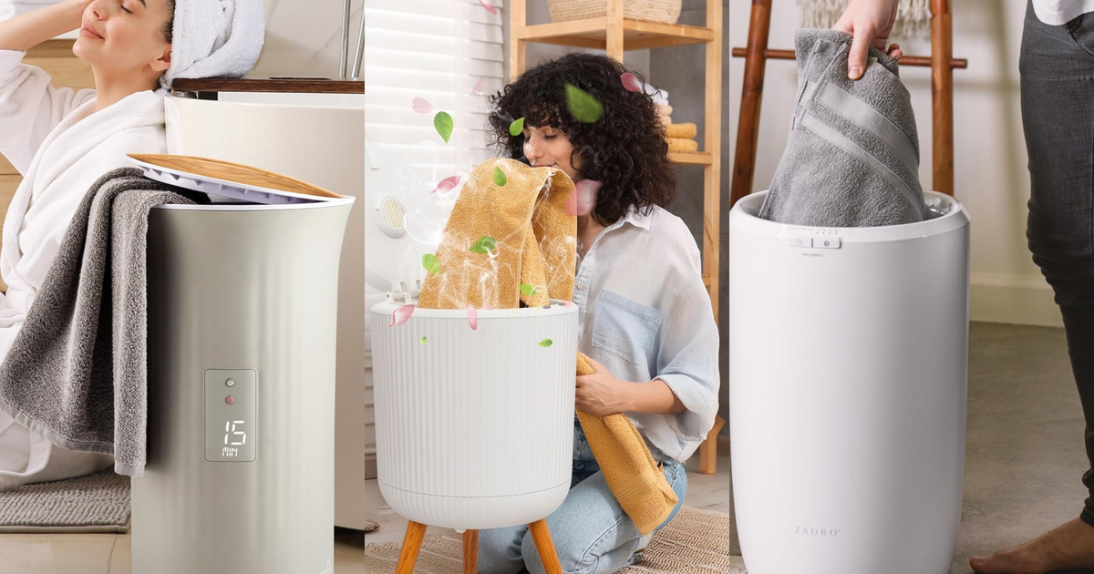 You Won’t Believe How Good Stepping Out Of The Shower Feels With These Towel Warmers