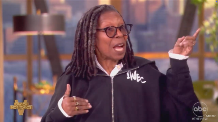 Whoopi Goldberg explains that her name was mentioned in Epstein's files on “The View” on Tuesday.