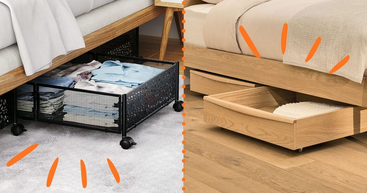 Under-Bed Storage Solutions For When You’re Low On Space
