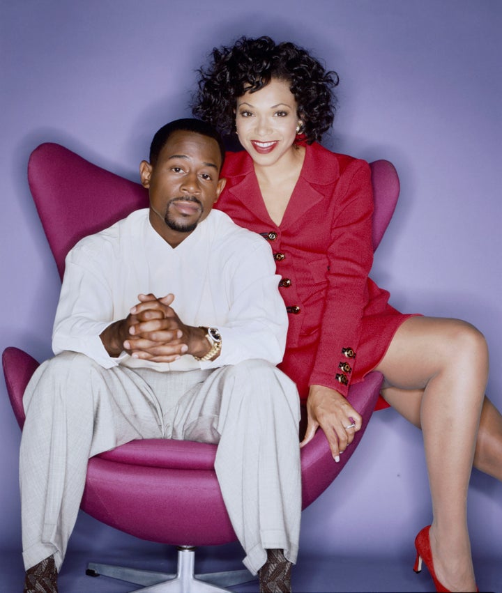 Martin Lawrence and Tisha Campbell from the TV show. 